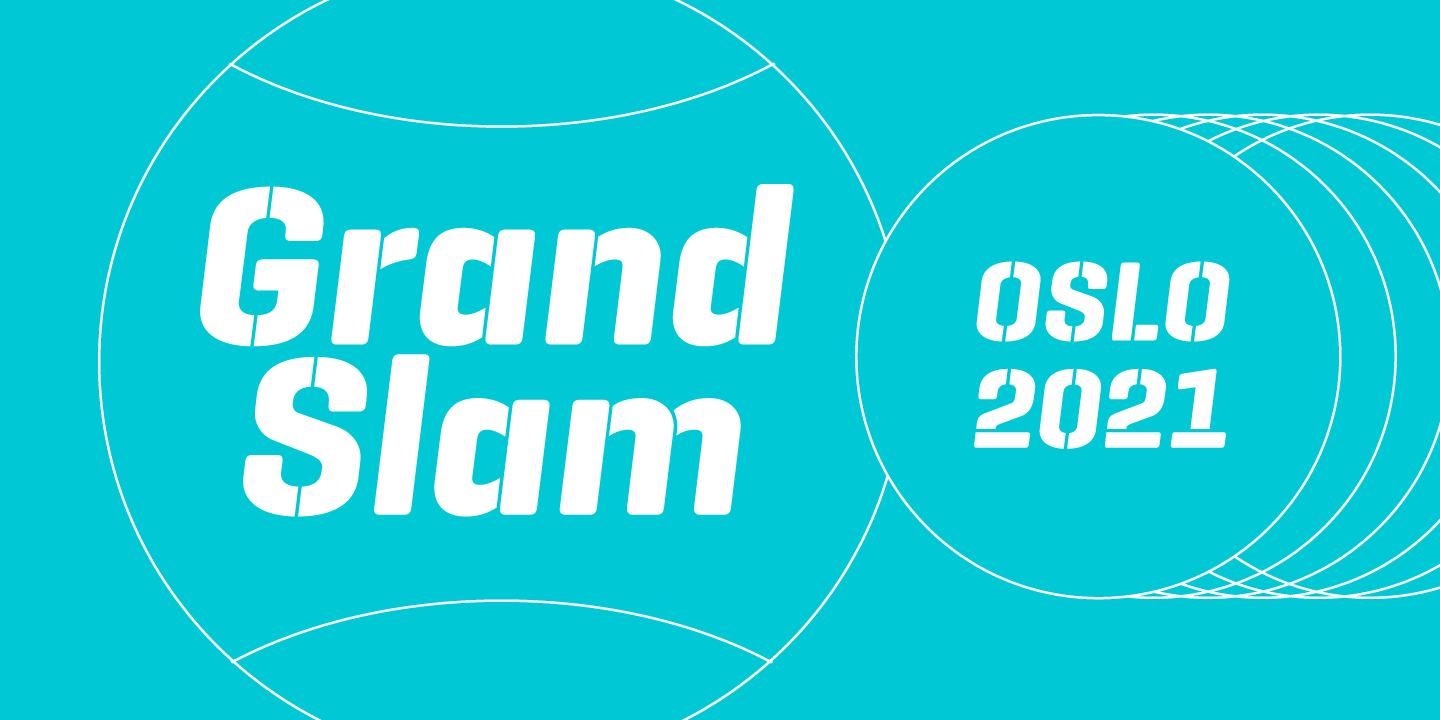 Шрифт Geogrotesque Stencil B